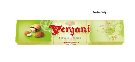 Vergani Almond & Pistacchio Torrone 200g